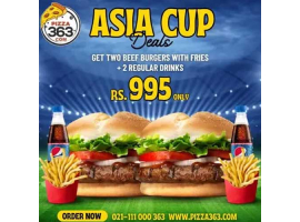 Pizza 363 Offers Asia Cup Deal 1 For Rs.995/-image-1320